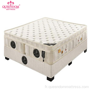 Matelas hôtel de matelas de printemps de poche pliable de Queendom